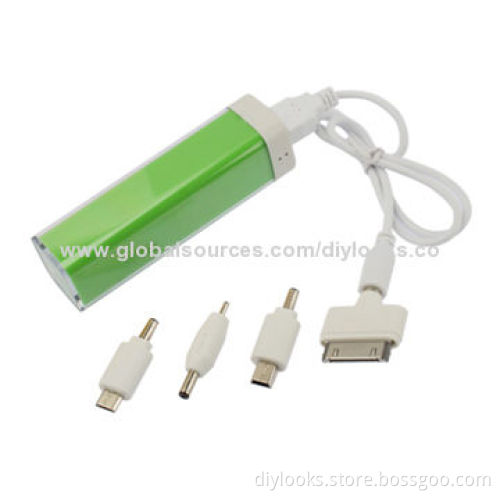 2,500mAh Portable Power Bank for iPhone 4 and 4S, OEM Orders Welcomed
